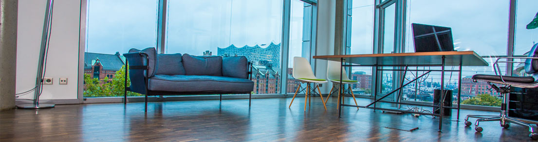 Elegantes Bürodesign